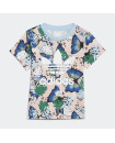 HER STUDIO LONDON ANIMAL FLOWER PRINT TEE