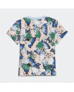 HER STUDIO LONDON ANIMAL FLOWER PRINT TEE