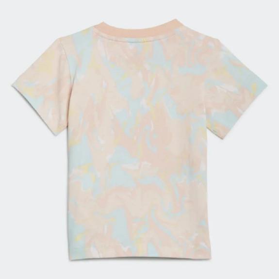 ALLOVER PRINT MARBLE TEE