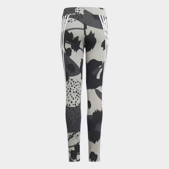 FUTURE ICONS SPORT COTTON 3-STRIPES WILD SHAPES ALLOVER-PRINT TIGHTS