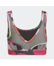 X MARIMEKKO BELIEVE THIS AEROREADY TRAINING FLORAL-PRINT BRA