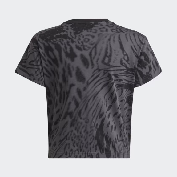 FUTURE ICONS HYBRID ANIMAL PRINT COTTON REGULAR T-SHIRT