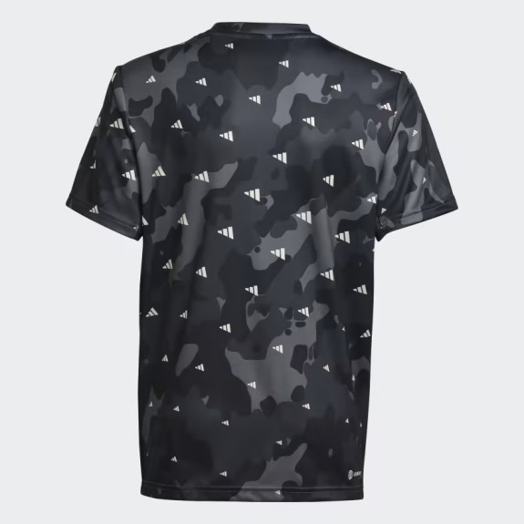 TRAIN ESSENTIALS SEASONAL AEROREADY ALLOVER PRINT REGULAR-FIT TEE