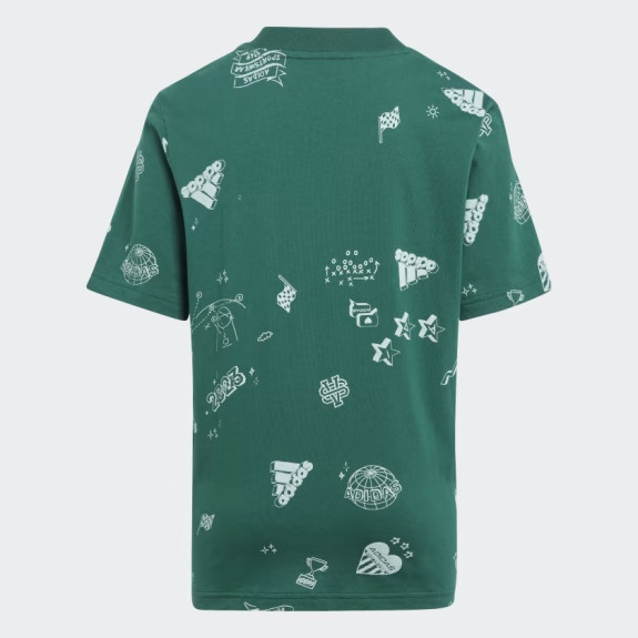 BRAND LOVE ALLOVER PRINT TEE