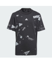 BRAND LOVE ALLOVER PRINT TEE