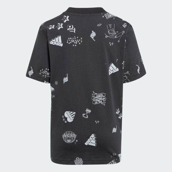 BRAND LOVE ALLOVER PRINT TEE