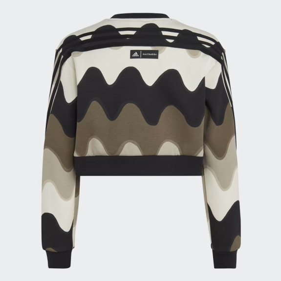 MARIMEKKO ALLOVER PRINT COTTON SWEATSHIRT