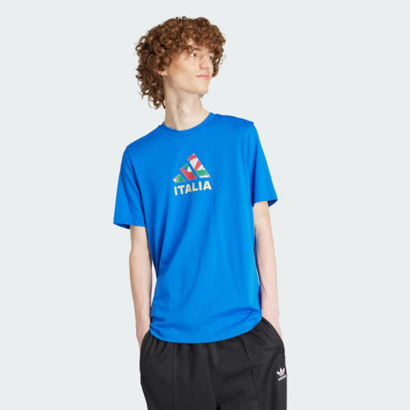 ITALY FOOTBALL FAN GRAPHIC T-SHIRT