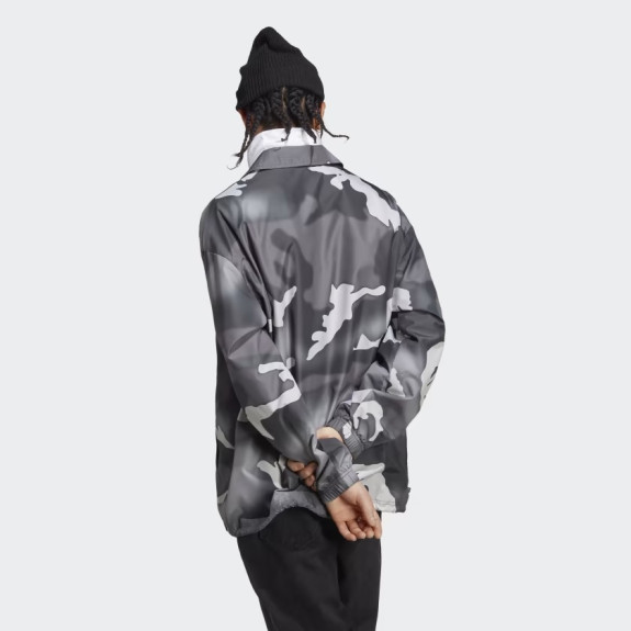 GRAPHICS CAMO COACH JACKET