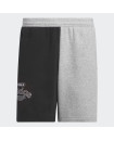 BLOCKED FLEECE SHORTS