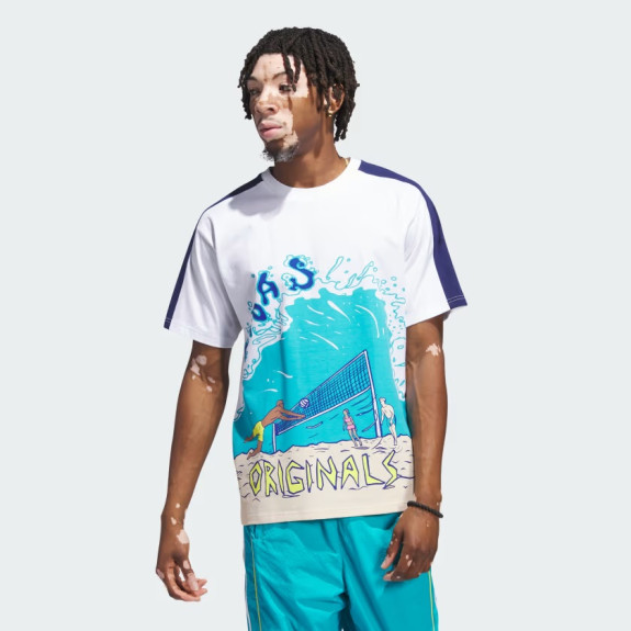 BEACH SPORTS ART TEE