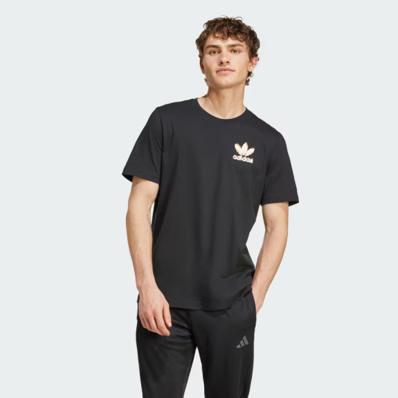 GRAPHICS FIRE TREFOIL TEE