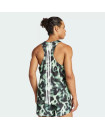 OWN THE RUN 3-STRIPES ALLOVER PRINT SINGLET