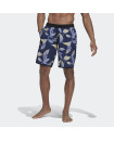 CLASSIC-LENGTH GRAPHIC SWIM SHORTS