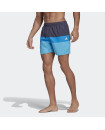 SHORT-LENGTH COLORBLOCK SWIM SHORTS