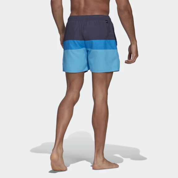 SHORT-LENGTH COLORBLOCK SWIM SHORTS