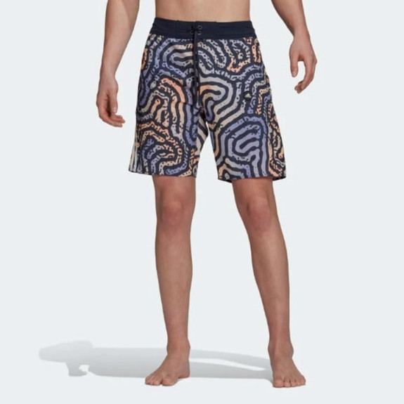 CLASSIC-LENGTH COLOR MAZE TECH BOARD SHORTS