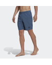 CLASSIC-LENGTH SOLID SWIM SHORTS