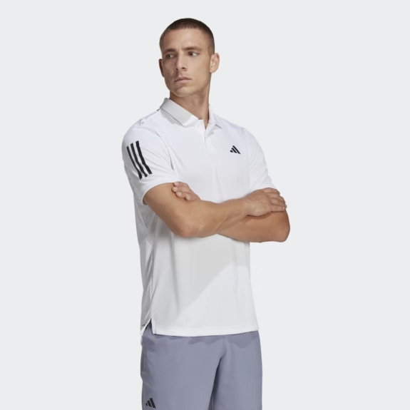 CLUB 3-STRIPES TENNIS POLO SHIRT