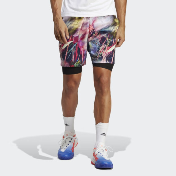 MELBOURNE ERGO TENNIS GRAPHIC SHORTS