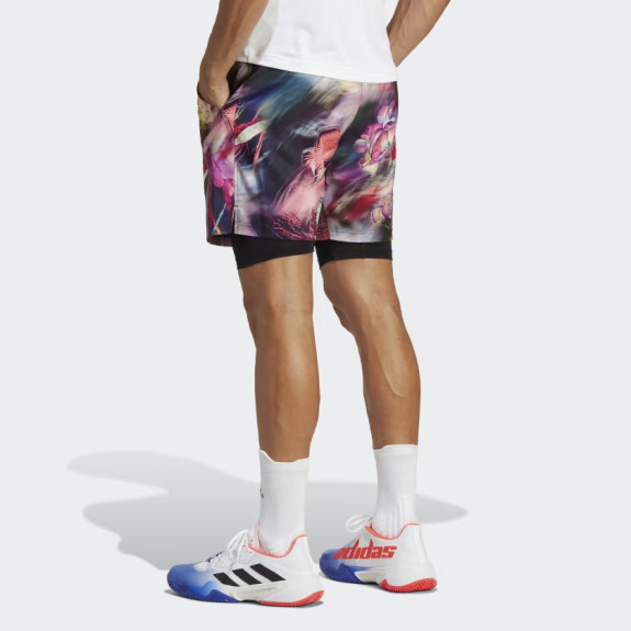 MELBOURNE ERGO TENNIS GRAPHIC SHORTS