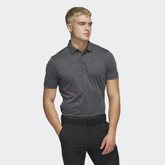 TEXTURED JACQUARD GOLF POLO SHIRT