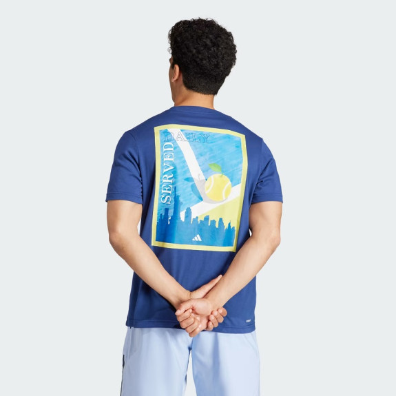 AEROREADY TENNIS DAILY SERVED GRAPHIC TEE