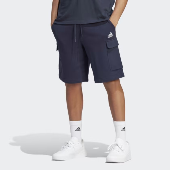 ESSENTIALS FRENCH TERRY CARGO SHORTS