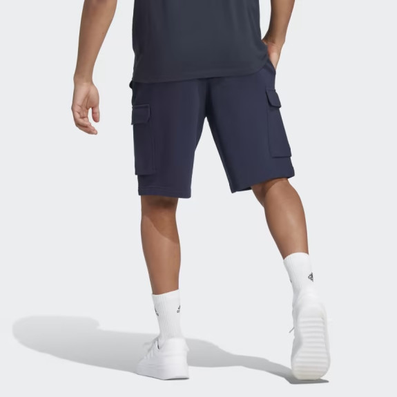 ESSENTIALS FRENCH TERRY CARGO SHORTS