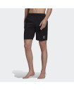 CLASSIC-LENGTH SOLID SWIM SHORTS