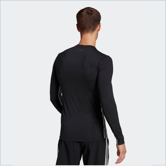 TECHFIT 3-STRIPES CELEBRATION LONG SLEEVE TEE