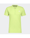 AEROREADY LYTE RYDE SHORT SLEEVE ZIP TEE