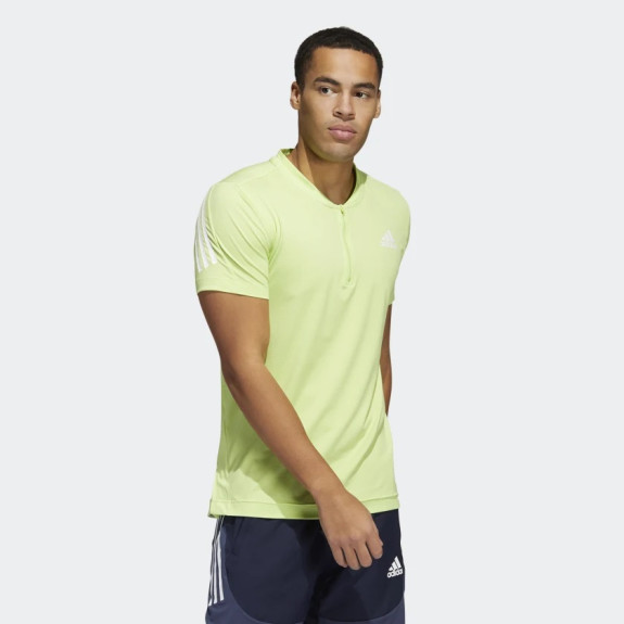 AEROREADY LYTE RYDE SHORT SLEEVE ZIP TEE