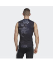 TECHFIT ALLOVER PRINT TRAINING SLEEVELESS TEE