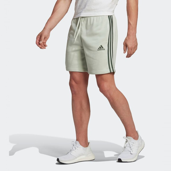 ESSENTIALS FRENCH TERRY 3-STRIPES SHORTS