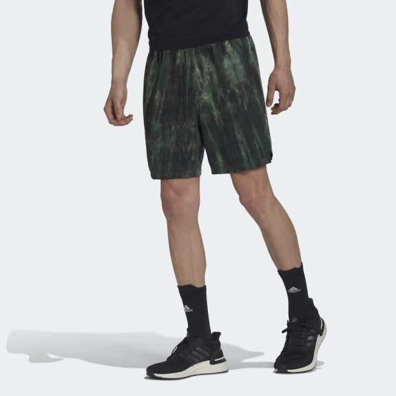 WORKOUT SPRAY DYE SHORTS