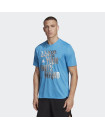 DESIGNED FOR MOVEMENT AEROREADY HIIT SLOGAN TRAINING TEE