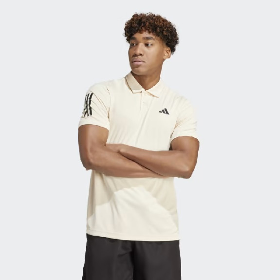 CLUB 3-STRIPES TENNIS POLO SHIRT