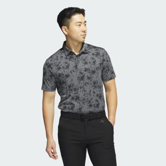 BURST JACQUARD GOLF POLO SHIRT