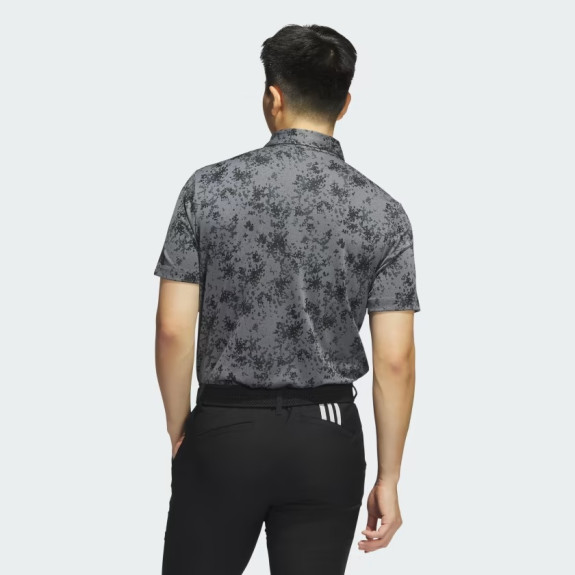 BURST JACQUARD GOLF POLO SHIRT