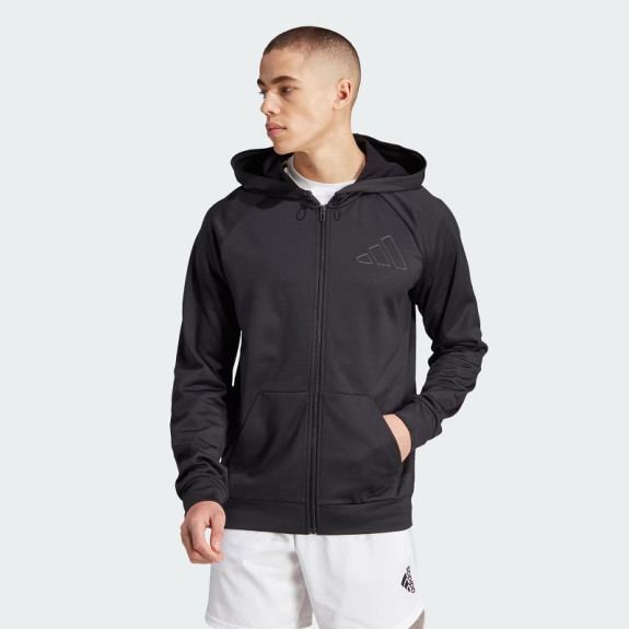 GAME AND GO SMALL LOGO TRAINING FULL-ZIP HOODIE