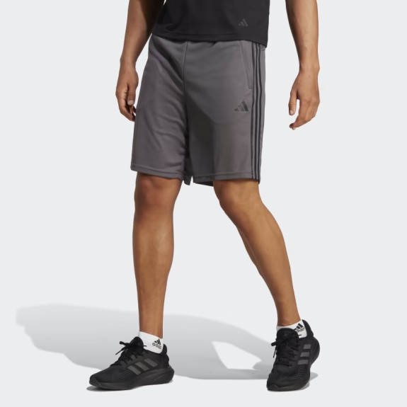 TRAIN ESSENTIALS PIQUÉ 3-STRIPES TRAINING SHORTS