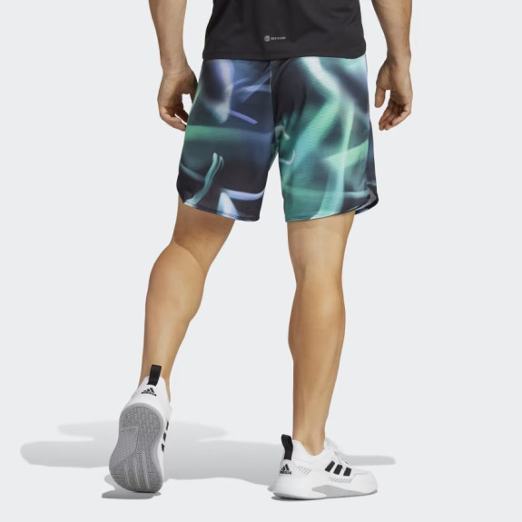 DESIGNED FOR TRAINING HEAT.RDY HIIT ALLOVER PRINT TRAINING SHORTS