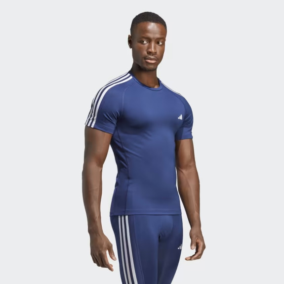 TECHFIT 3-STRIPES TRAINING TEE