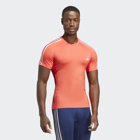 TECHFIT 3-STRIPES TRAINING TEE