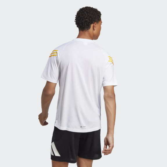 TRAIN ICONS 3-STRIPES TRAINING TEE