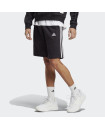 ESSENTIALS SINGLE JERSEY 3-STRIPES SHORTS