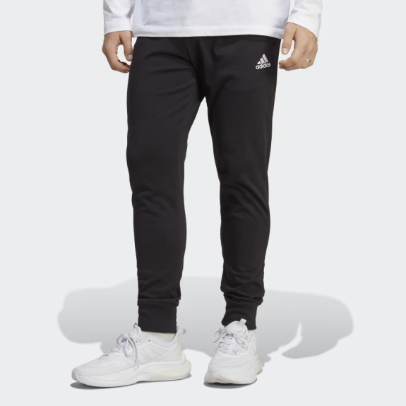 ESSENTIALS SINGLE JERSEY TAPERED CUFF PANTS