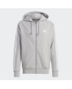 ESSENTIALS FRENCH TERRY 3-STRIPES FULL-ZIP HOODIE