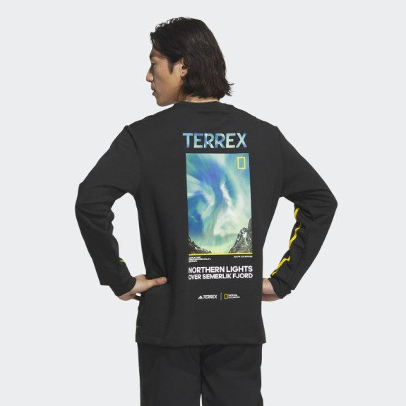 NATIONAL GEOGRAPHIC LONG SLEEVE TECH TEE